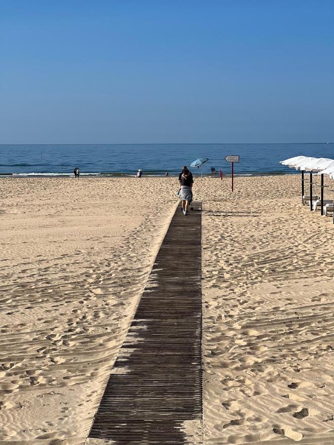 Pe No Mar - Monte Gordo Leilighet Eksteriør bilde